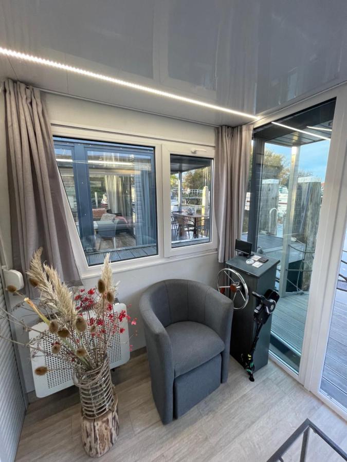 Apartament Slapen Op Het Water Zwartsluis Zewnętrze zdjęcie