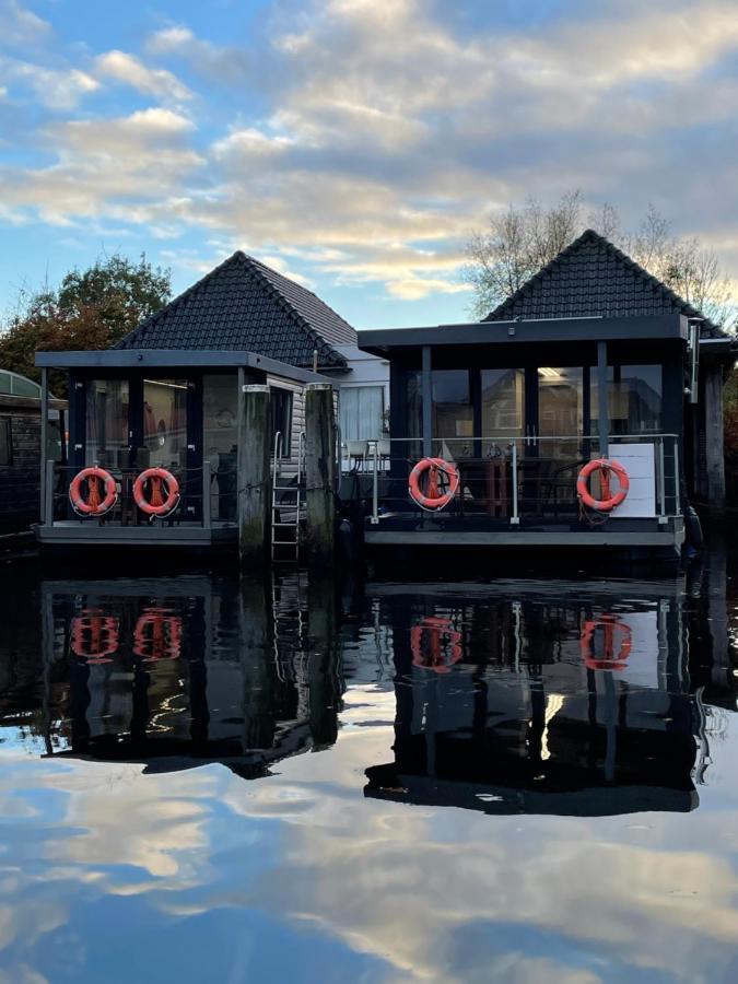Apartament Slapen Op Het Water Zwartsluis Zewnętrze zdjęcie