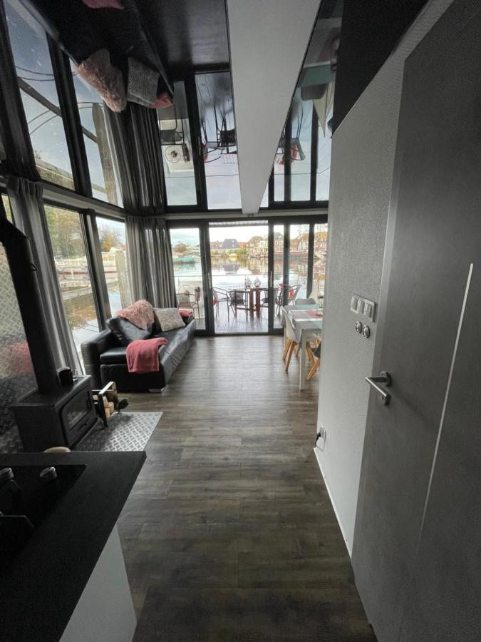 Apartament Slapen Op Het Water Zwartsluis Zewnętrze zdjęcie