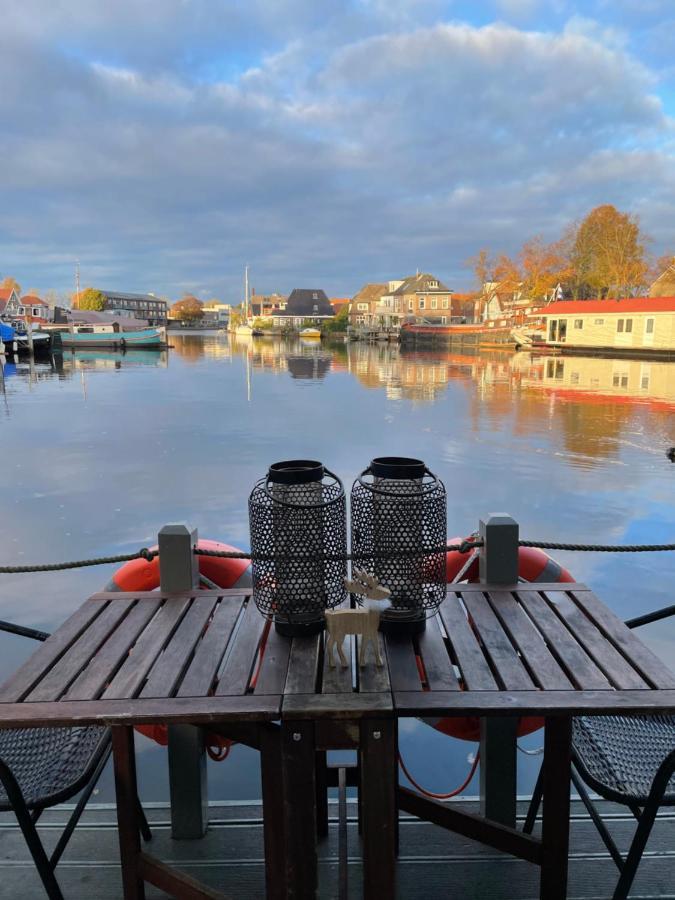 Apartament Slapen Op Het Water Zwartsluis Zewnętrze zdjęcie