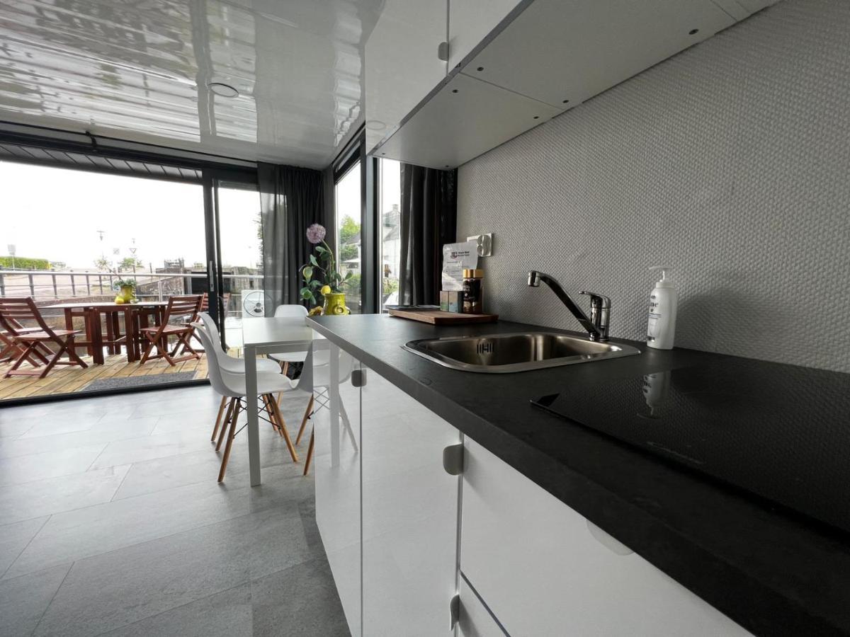 Apartament Slapen Op Het Water Zwartsluis Zewnętrze zdjęcie